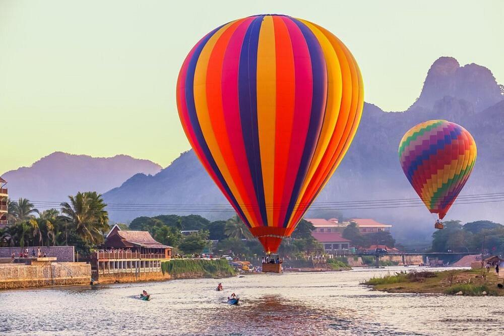 Vang Vieng Garden Resort Exterior foto